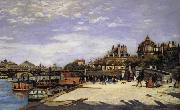 Pierre Renoir The Pone des Arts and the Institut de Frane oil